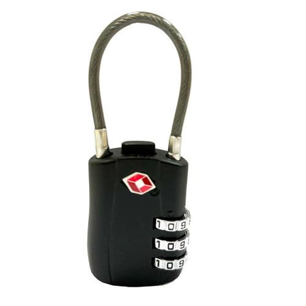 SMATO Combination Cable Lock TSA-Approved NL121