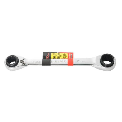 SESHIN BUFFALO Ratchet Offset Wrench Adjustable 4-in-1