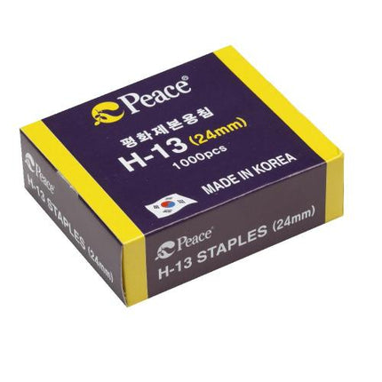 PEACE Staples 'H-13(15MM) 1-Piece=10Box
