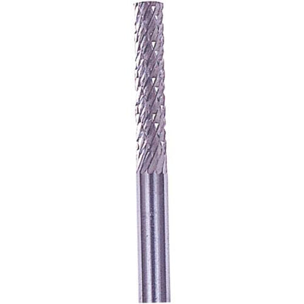 SMATO Carbide Rotary Burr, Cylindrical (SA), 3mm Shank, Double Cut, Ø3×14mm