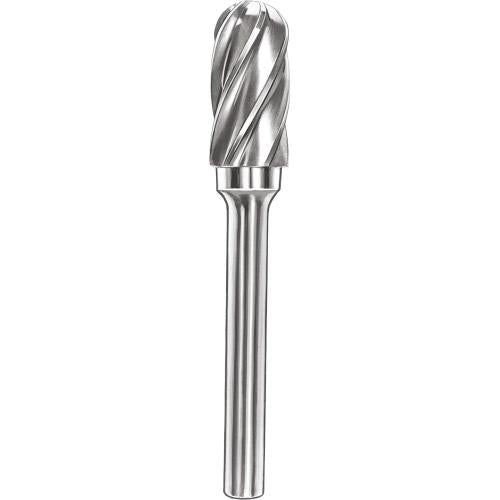 SMATO Carbide Rotary Burr, Cylindrical, Ball Nose (SC) for Aluminium