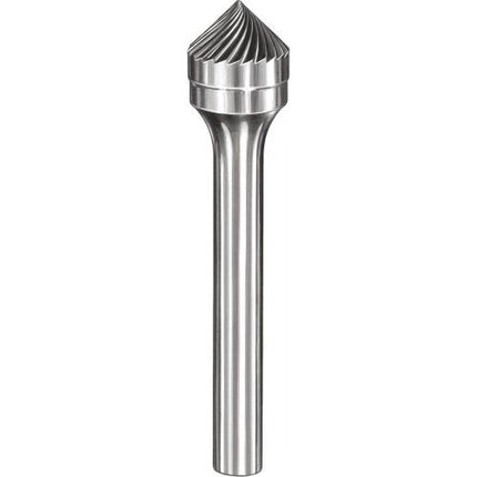 SMATO Carbide Rotary Burr, Cone 90° (SK), 6mm Shank, Single Cut