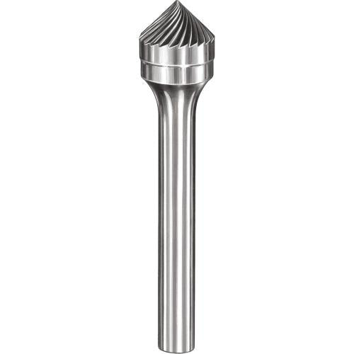 SMATO Carbide Rotary Burr, Cone 90° (SK), 6mm Shank, Single Cut