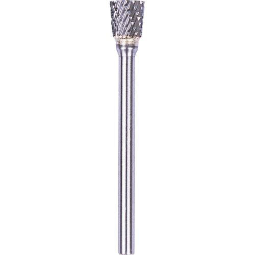 SMATO Carbide Rotary Burr, Inverted Cone (SN), 3mm Shank, Double Cut, Ø6.3×6.3mm