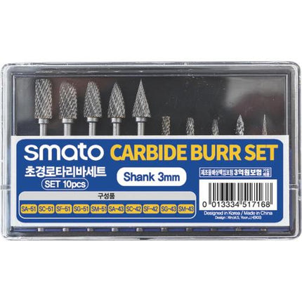SMATO Carbide Rotary Burr Set