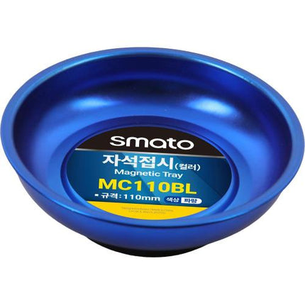 SMATO Color Magnetic Parts Tray MC110RD(RoundType1-Hole-Red)