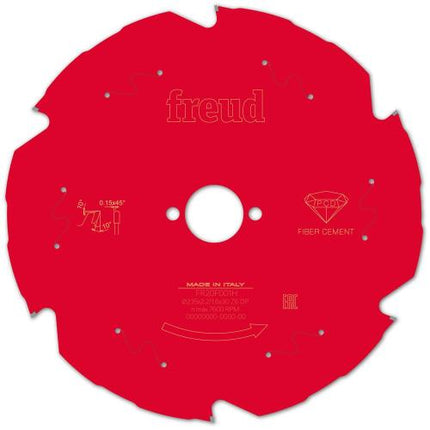 FREUD PCD Circular Saw Blade for Fibre Cement, Ø140–254 mm
