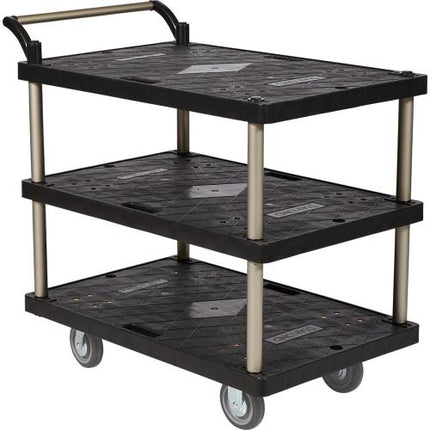 SMATO Platform Truck, Black Silent-Roll