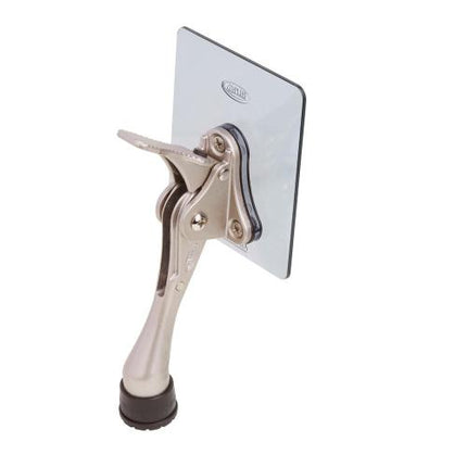 CHEONGGUMETAL Adhesive Door Stopper Horseshoe Type Small(130mm) Gray(BlisterPack)