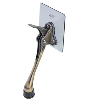 CHEONGGUMETAL Adhesive Door Stopper Horseshoe Type Small(130mm) Gray(BlisterPack)