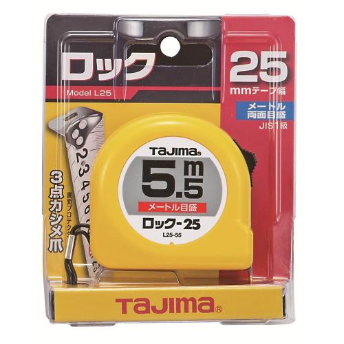 TAJIMA Auto-Lock Tape Measure 5.5–10 m L22