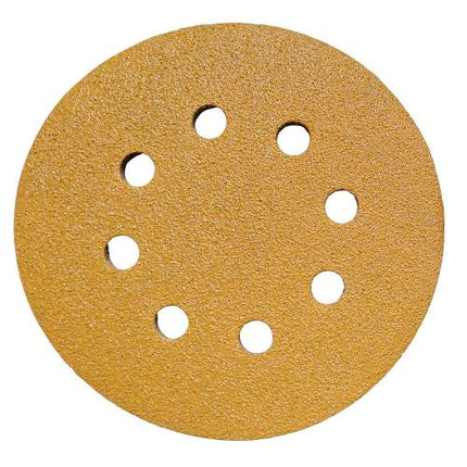 HANSHIN Sander Disc 125mm (5')*8Hole 80#(Hook & Loop)