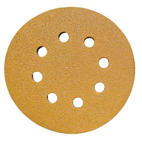 HANSHIN Sander Disc 125mm (5')*8Hole 80#(Hook & Loop)