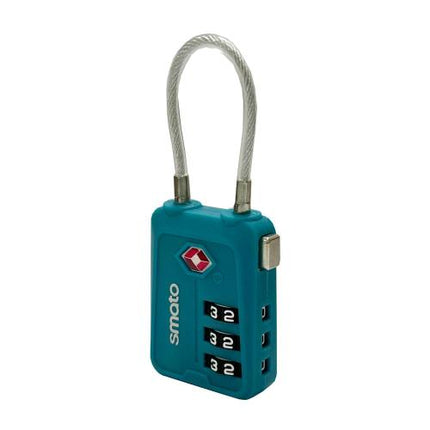 SMATO Combination Cable Lock TSA-Approved NL121