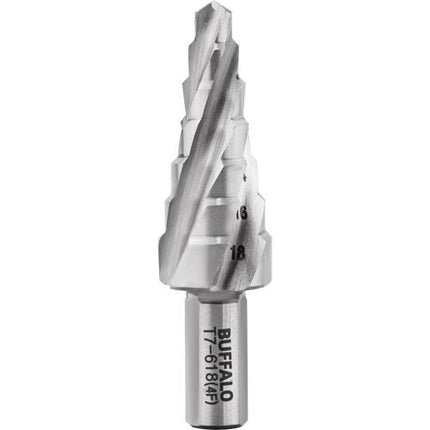 SESHIN BUFFALO 4-Flute Step Drill, Twist Type 12mm–35mm