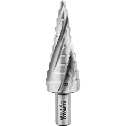 SESHIN BUFFALO 4-Flute Step Drill, Twist Type 12mm–35mm