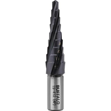 SESHIN BUFFALO 4-Flute HSS-Co Step Drill, Twist Type