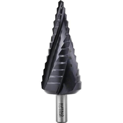 SESHIN BUFFALO 4-Flute HSS-Co Step Drill, Twist Type