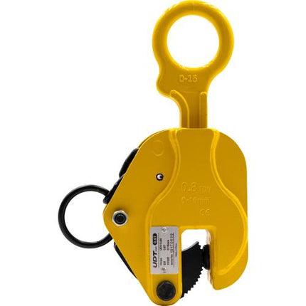 UDT Vertical Plate Lifting Clamp, 0.8–5 t