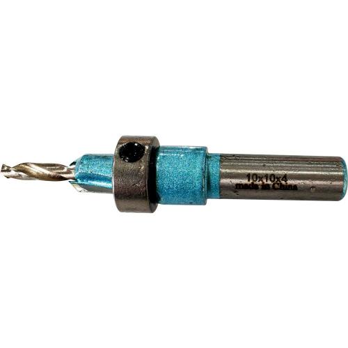 SMATO Countersink Bit with Pilot Drill 8mm–10mm D10*4*55L (Stopper Type)
