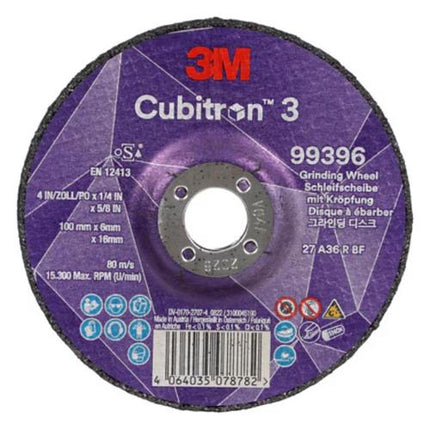 3M Depressed Center Grinding Wheel 7100303984