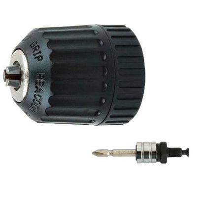 BLUETEC Quick-Change Keyless Chuck