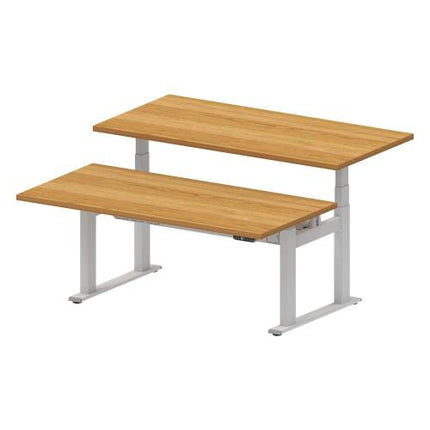 TAEJIN ENG Electric Height-Adjustable Workbench (Double-Sided) TWT1515MW-EUD-D