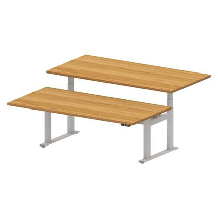 TAEJIN ENG Electric Height-Adjustable Workbench (Double-Sided) TWT1818MW-EUD-D