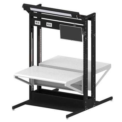TAEJIN ENG Grip Height-Adjustable Workbench (Mixed) TWT1200-GUD-MD