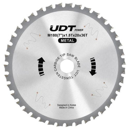 UDT TCT Circular Saw Blade for Metal, Ø140–355 mm