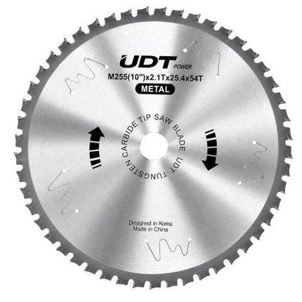 UDT TCT Circular Saw Blade for Metal, Ø140–355 mm