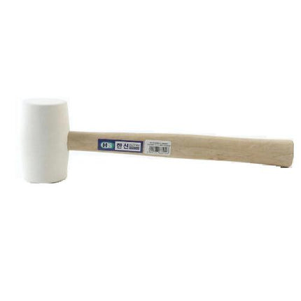 HANSHIN Rubber Hammer White