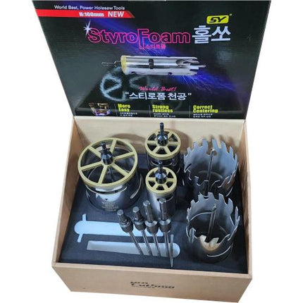 SEYANG Styrofoam Hole Saw Set