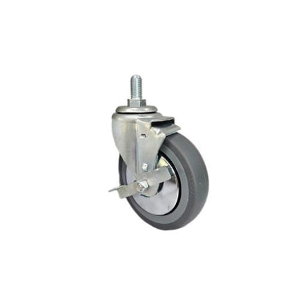 DAESIN Light-Duty Caster Bolt-Hole Swivel with Brake DS2030MRB