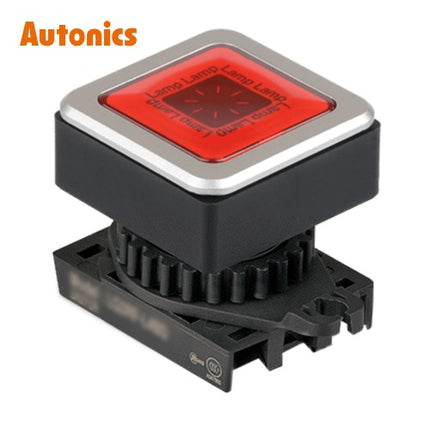 AUTONICS Pilot Lamp, LED Illuminated, Ø30, Red LQ3RF-L4R