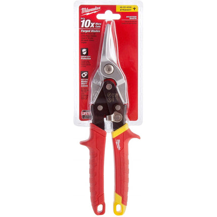 MILWAUKEE Aviation Snips, Straight Cut 4932499018