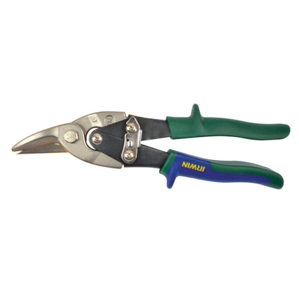 IRWIN Aviation Snips, Left Cut (Red) 102G(2073112 right curve,left hand(green)