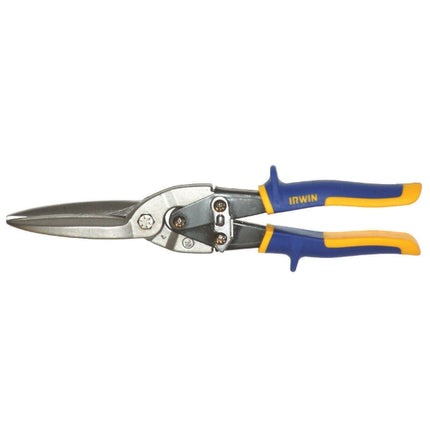 IRWIN Aviation Snips, Left Cut (Red) 304G(21304 straight/universal(blue)