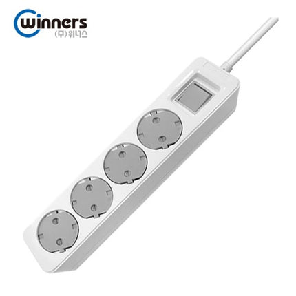 WINNERS Safety Cap Multi 4-Outlet Receptacle (Pack of 30) WMC1-B19481