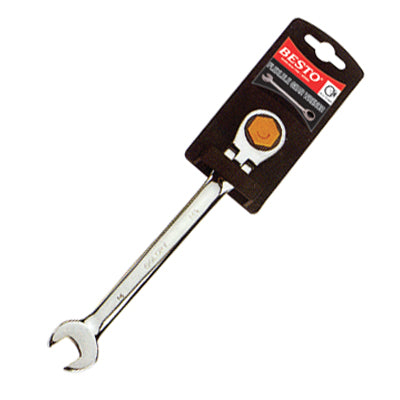 TOP WRENCH Gear Ratchet Wrench, Flexible B-GW11F 11mm