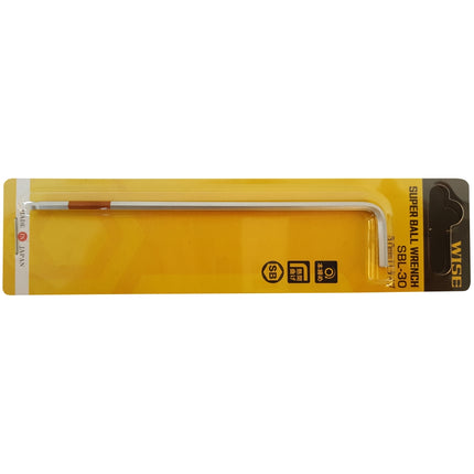 WISE Ball Point Hex Key, Long, Single SBL-030S(WLB330-30 3 mm(orange), NEW PACKAGE