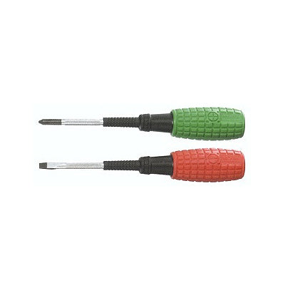 BROWN Screwdriver, Electrician's, Rubber Grip D8080-150A 6.35 * 150mm (+)