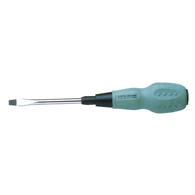 JETECH Screwdriver, Soft Grip, Slotted (-) ST5-100B 5mm*100mm