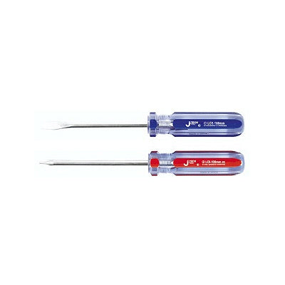 JETECH Screwdriver, Line Color, Slotted (-) LC6-300B 6mm*300mm