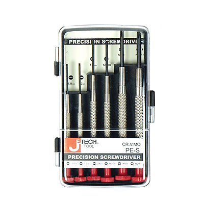 JETECH Screwdriver, Watchmaker's (Precision) PE-S (-)1.0,1.2,1.6,(+)NO.00,NO.0,NO.1