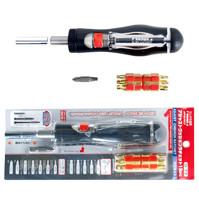 BROWN Automatic Screwdriver, Ratchet Type D77-150