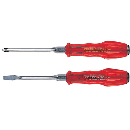 VESSEL Striking Screwdriver 4500-100B 6.0×100mm(-)