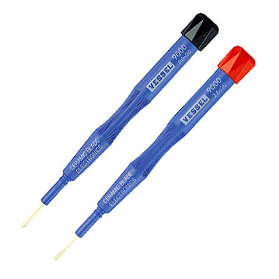 VESSEL Ceramic Screwdriver 9000-2.6B 2.6×30mm(-)