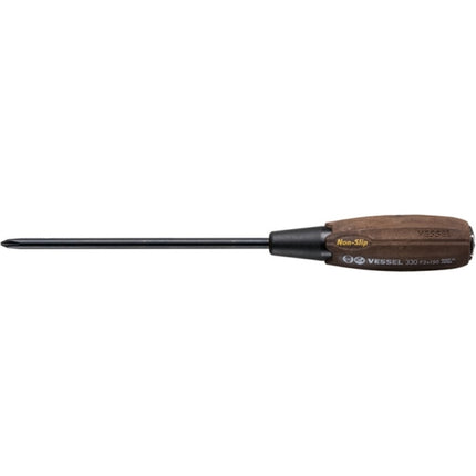 VESSEL Non-Slip Striking Screwdriver 330-100A PH2x100mm, (+)