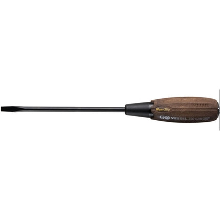 VESSEL Non-Slip Striking Screwdriver 330-100B 6.0x100mm, (-)